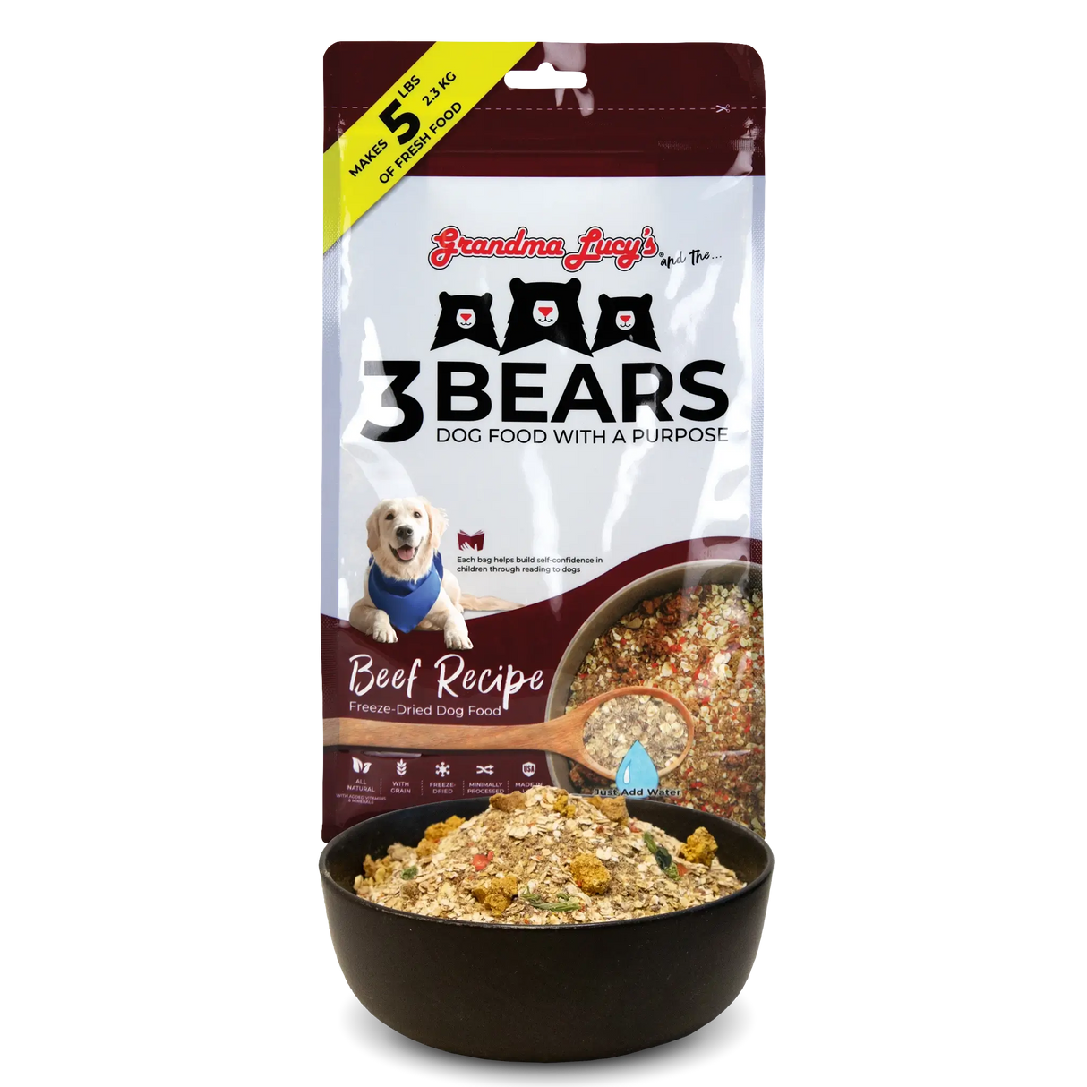 1LB - 3 Bears Beef