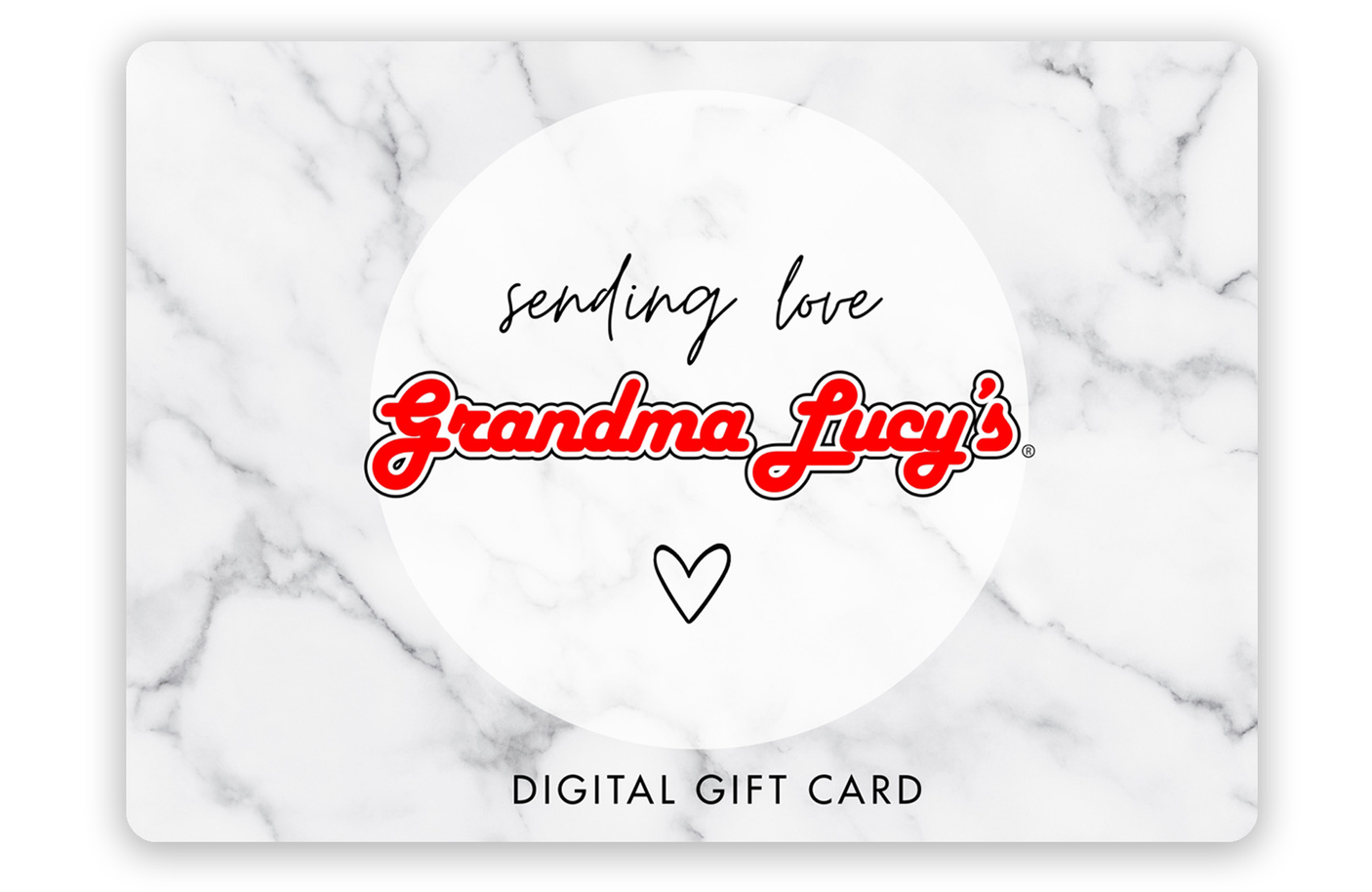 Grandma Lucy's Gift Card