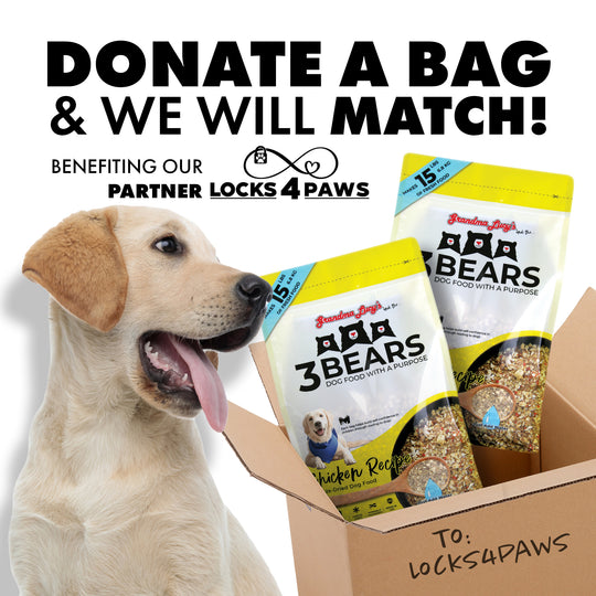 Donation 3 Bears Chicken 3LB - Locks4Paws