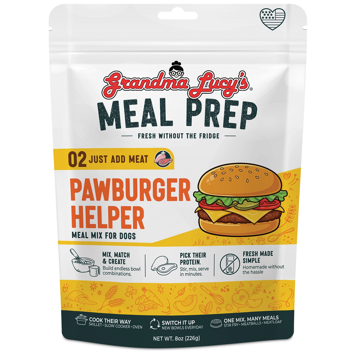 Meal Prep - Pawburger Helper