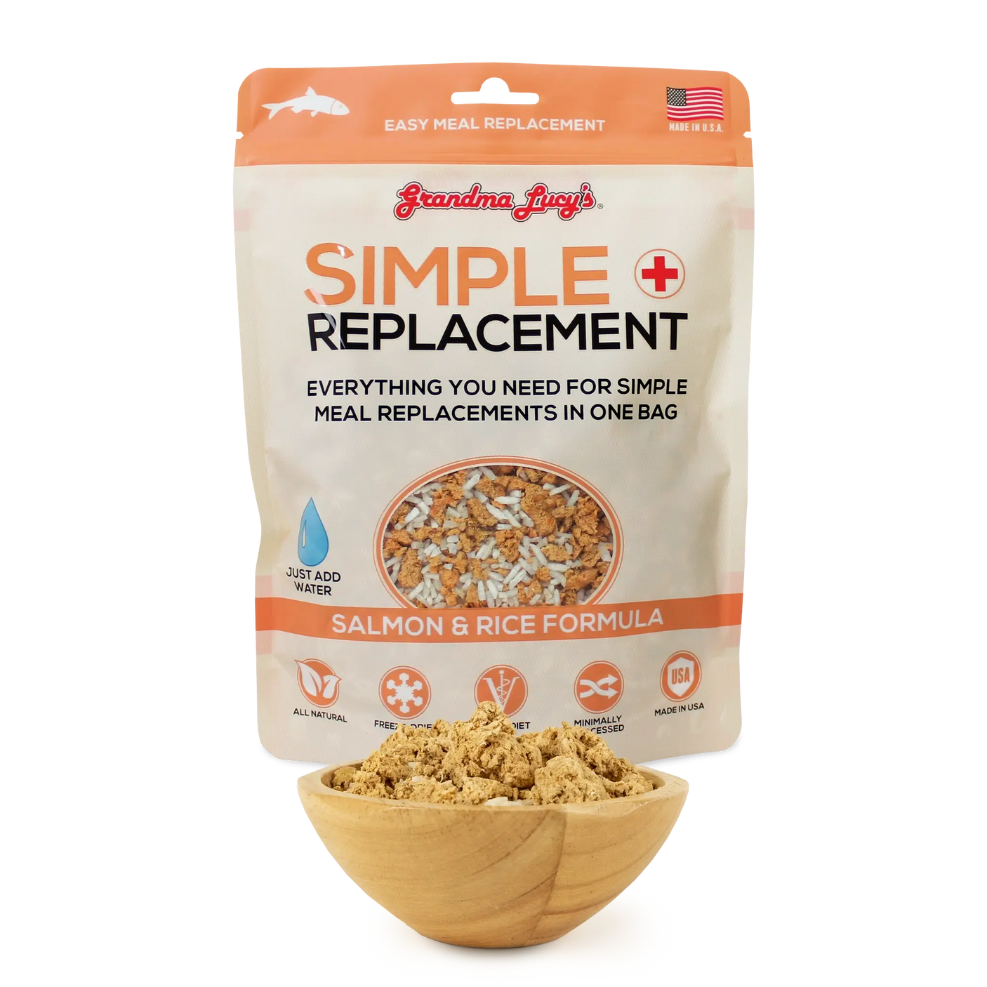 Simple Replacement - Salmon