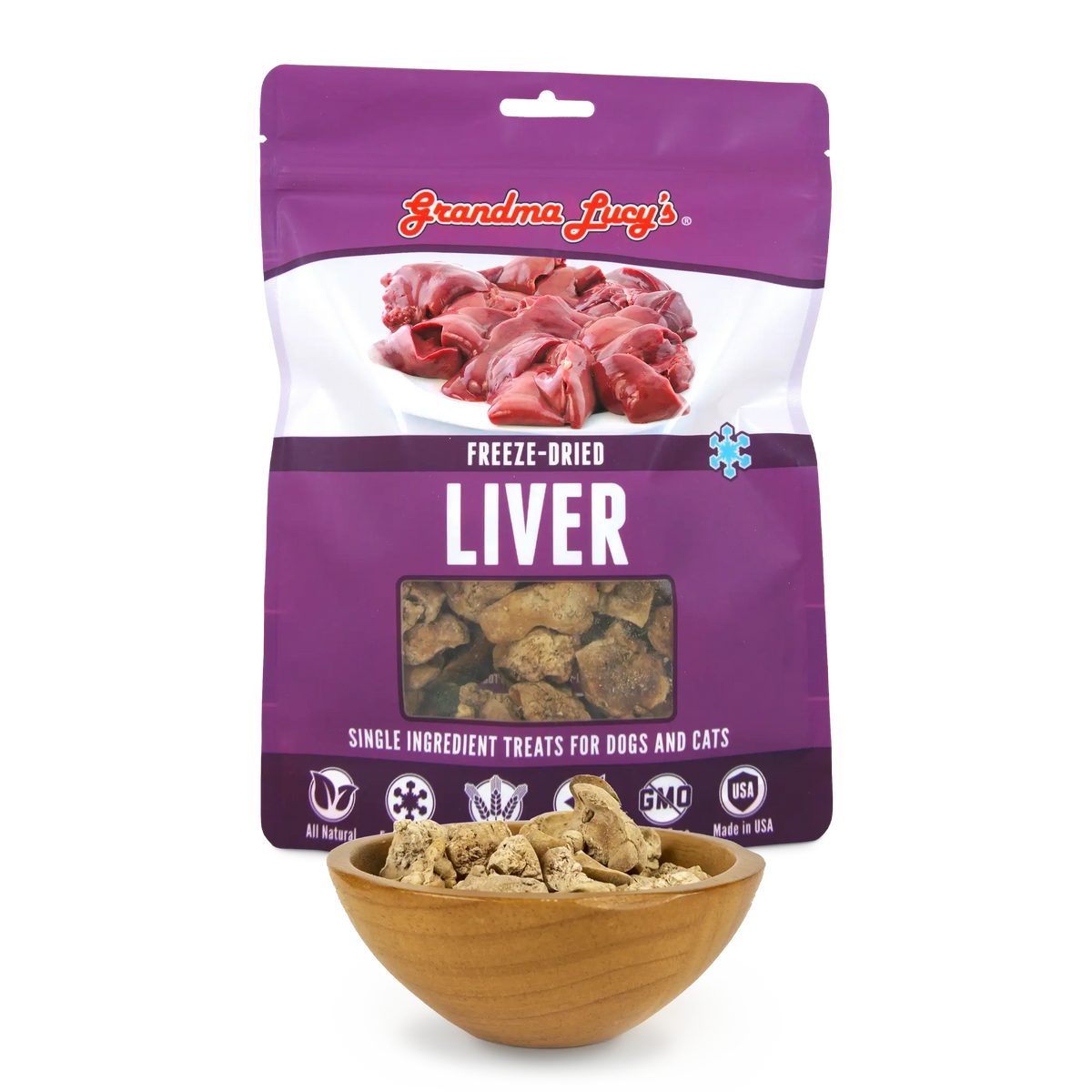 ドッグフード Leimama Singles - Liver – Grandma Lucy's