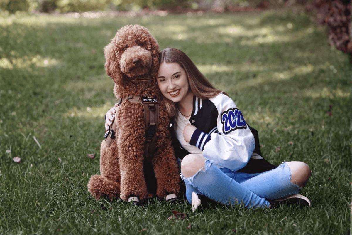 Charlie the Service Dog's Journey to Better Health