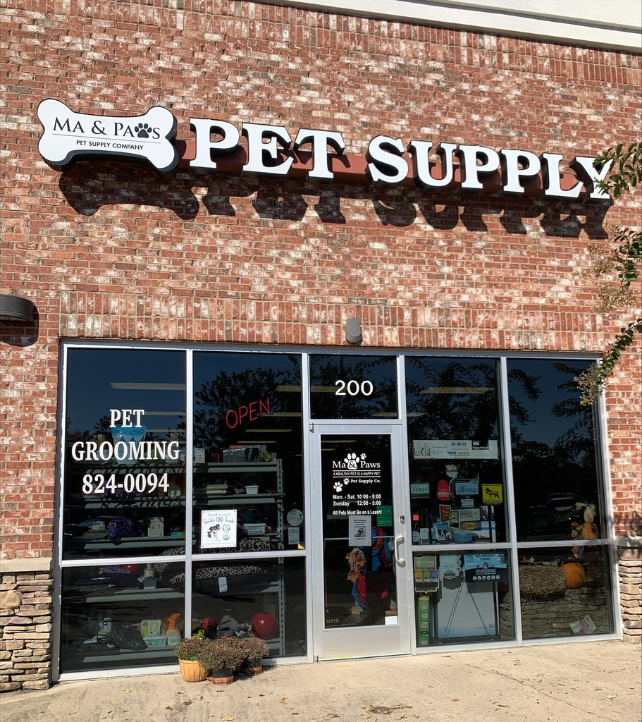 Ma and Paws: Your Pet's One Stop Shop!