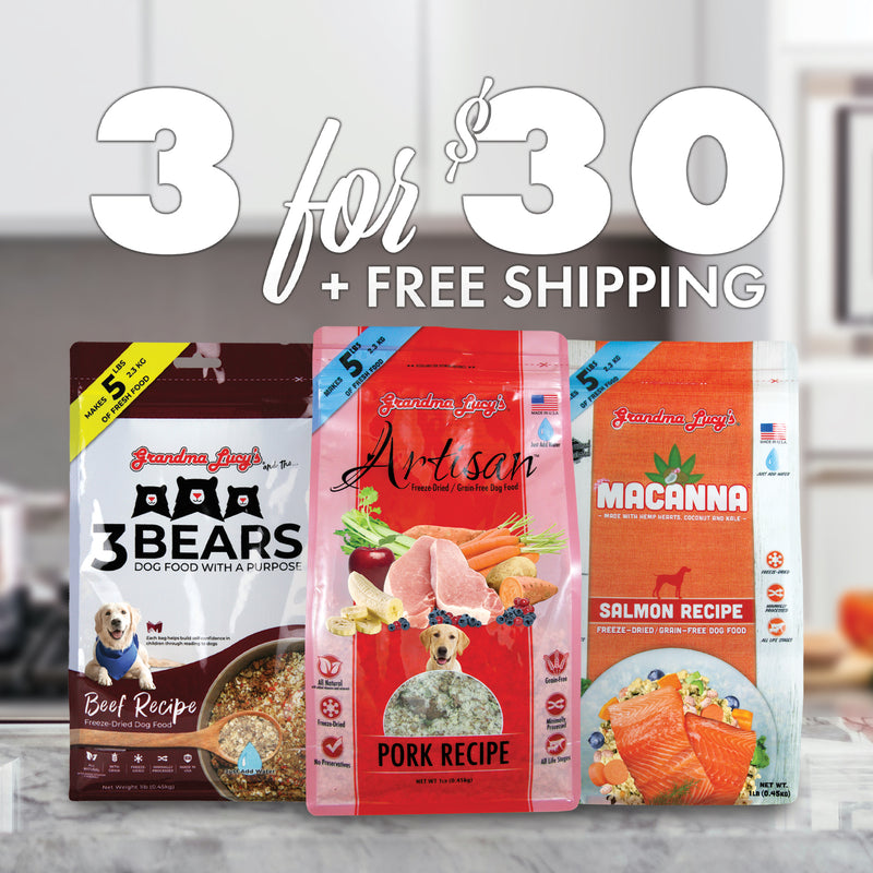 3 For $30 - Pork, Beef & Salmon Package + Free Shipping*