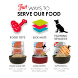 Unique and playful ways to present Grandma Lucy's freeze-dried dog food, making mealtime fun. 