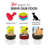 Unique and playful ways to present Grandma Lucy's freeze-died dog food, making mealtime fun. 