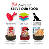 Unique and playful ways to present Grandma Lucy's freeze-dried dog food, making meals more enjoyable and visually appealing.