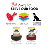 Unique and playful ways to present Grandma Lucy's freeze-dried dog food, making meals more enjoyable and visually appealing.