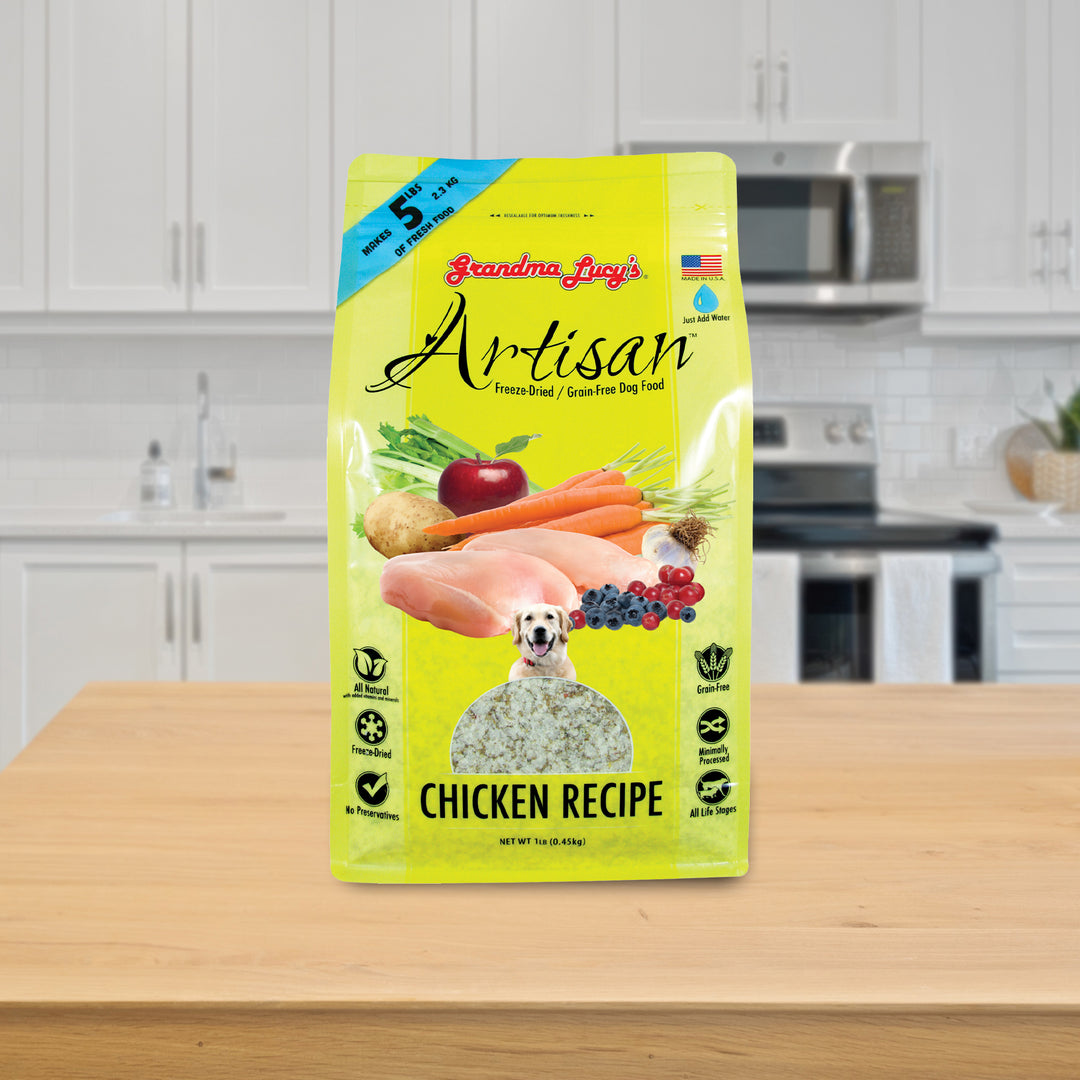 Grandma Lucy's Artisan Grain Free Chicken Freeze Dried Dog Food