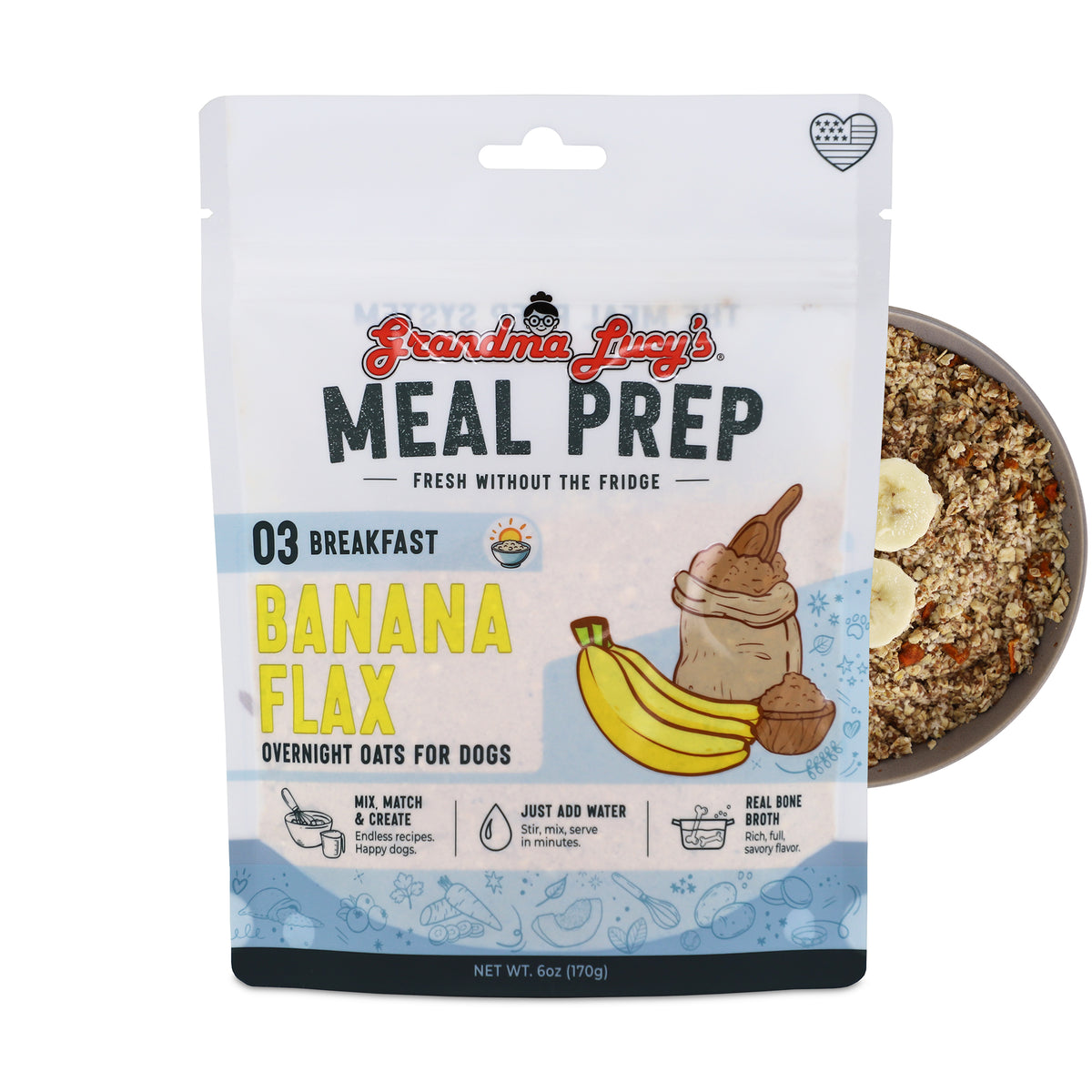 Banana Flax Overnight Oats