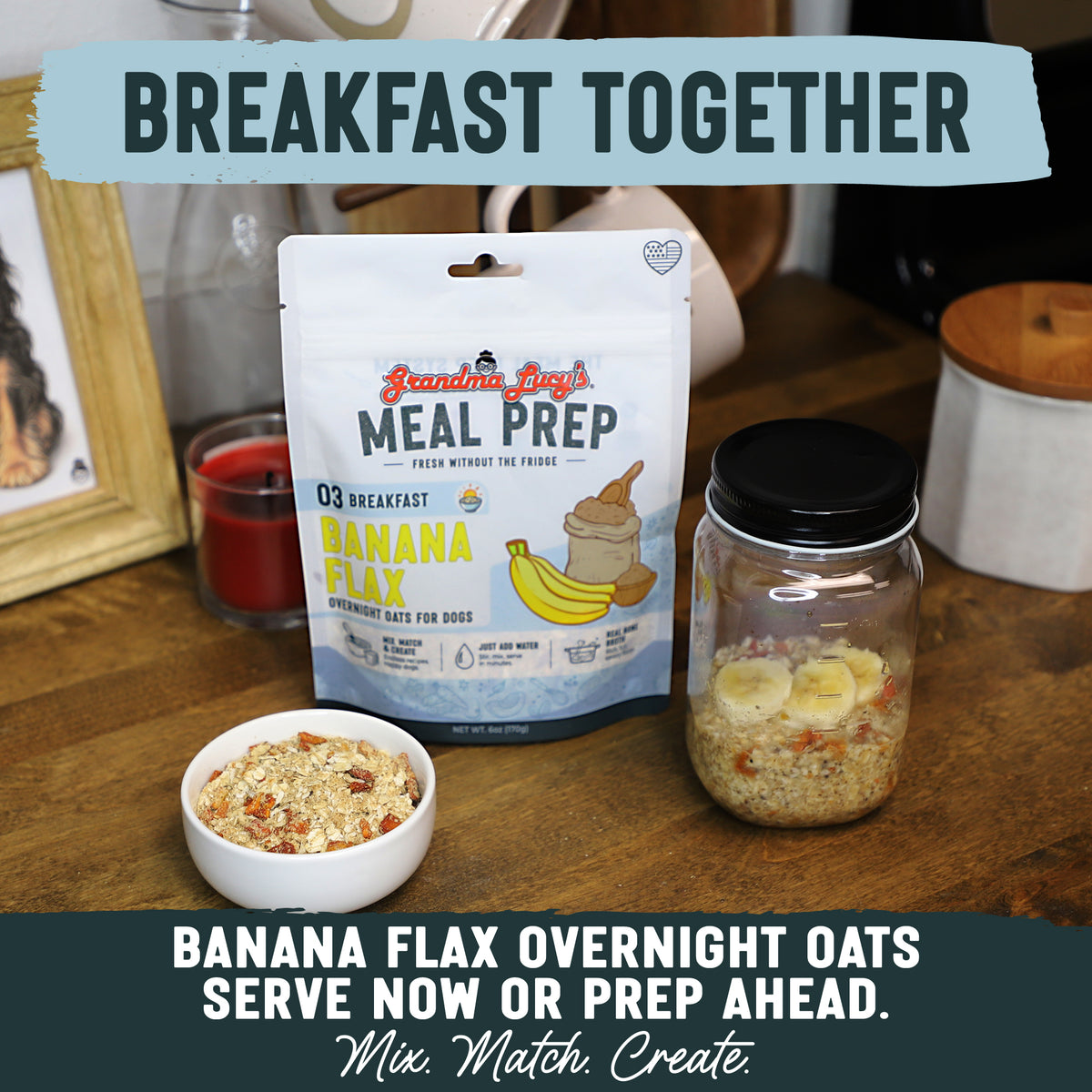 Banana Flax Overnight Oats