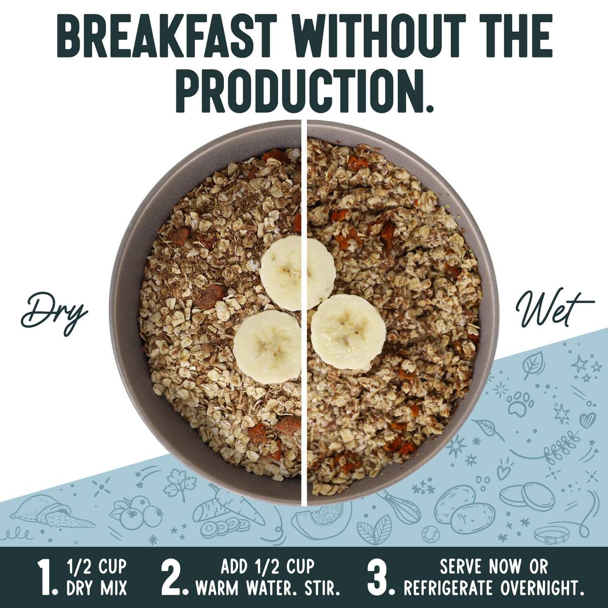 Banana Flax Overnight Oats