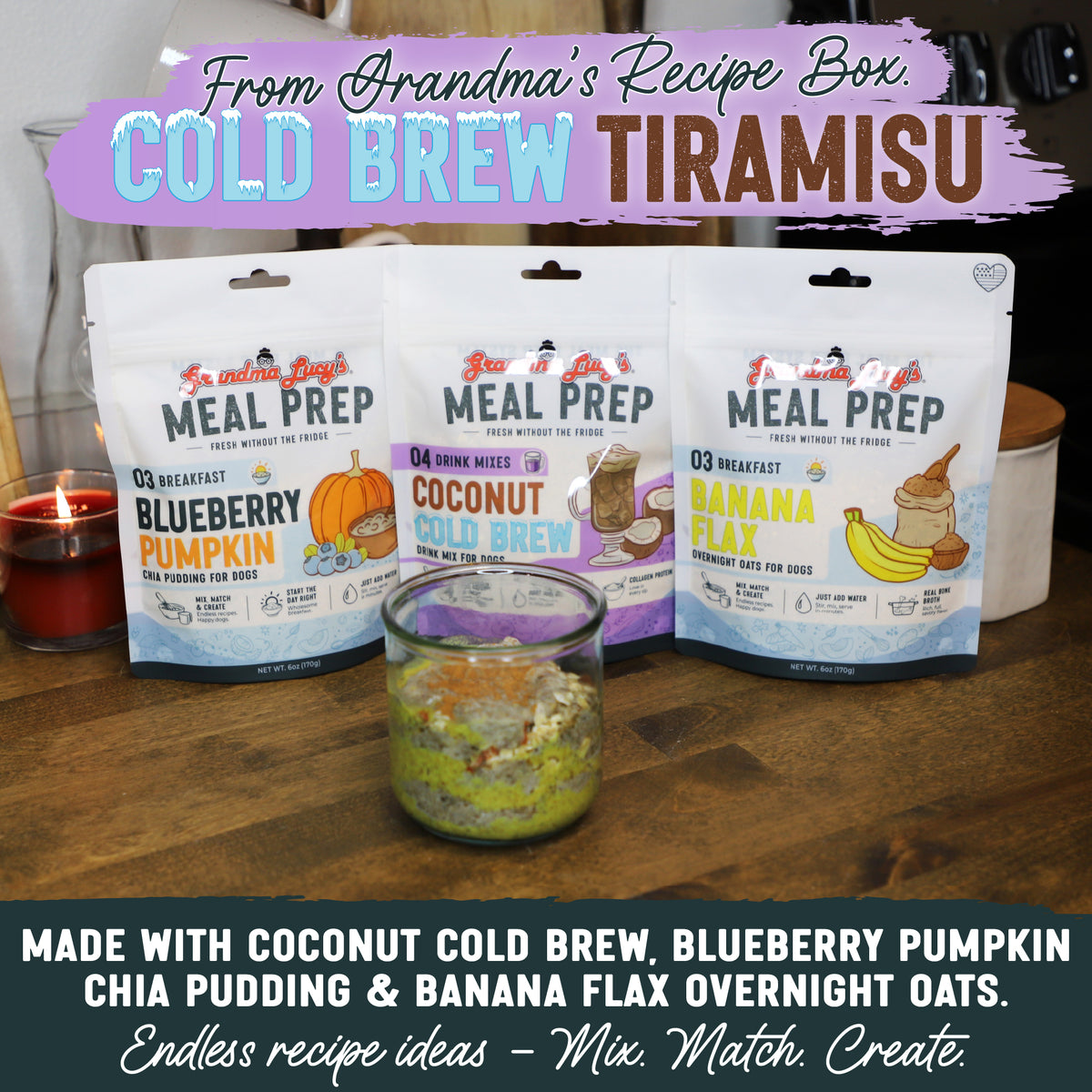 Blueberry Pumpkin Chia Seed Pudding