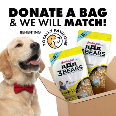 Donation 3 Bears Chicken 3LB - Totally Pawsome