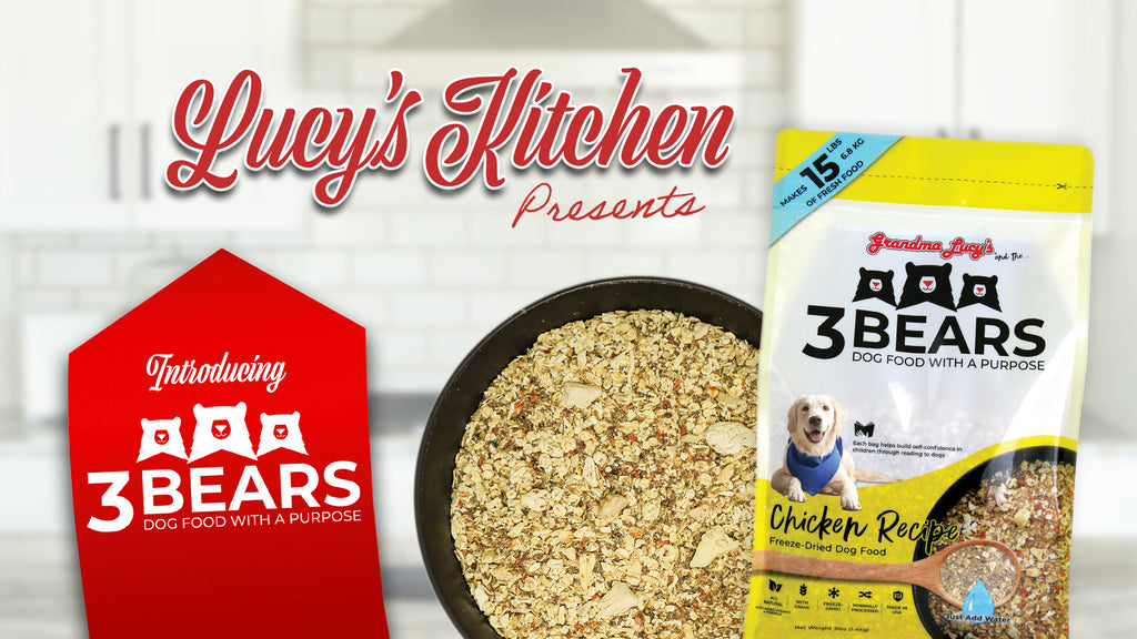 Grandma Lucy's 3 Bears freeze-dried dog food instructional video