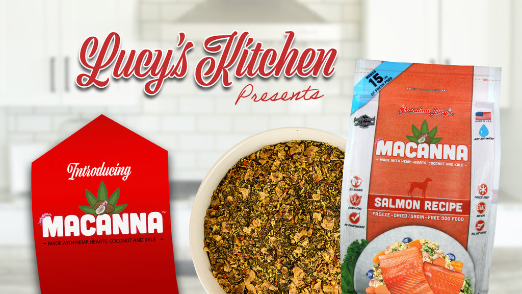 Grandma Lucy's Macanna freeze-dried dog food instructional video.