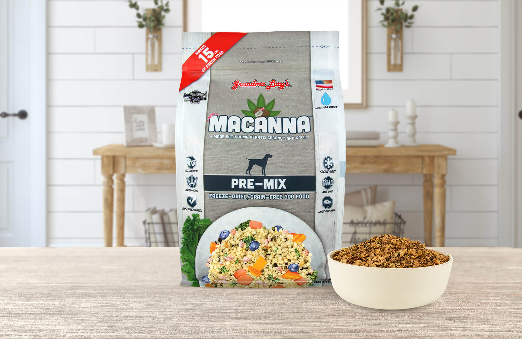 Macanna Dog Food – Grandma Lucy's