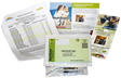 Nutriscan kit which includes saliva test, instructions and a mailer