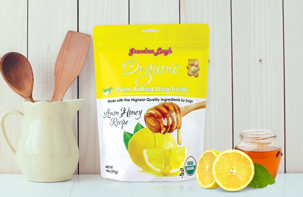 Organic Lemon Honey 14oz size