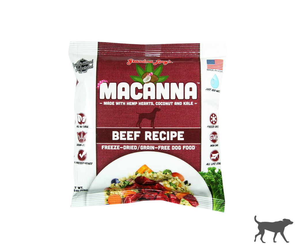 Macanna Beef 1.5oz Trial Size